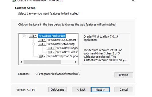 Installing VirtualBox on Windows - CubenSquare